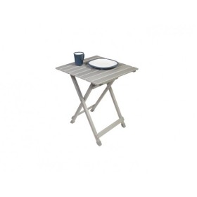 Table pliante en aluminium table de camping table de jardin 6 personnes  hauteur réglable + sac de transport - La Poste