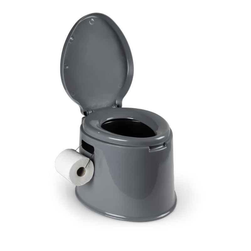 Seau toilette hygiènique + couvercle pot de chambre taille adulte