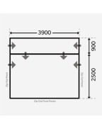 Auvent gonflable Motor Rally Air Pro Driveaway Kampa