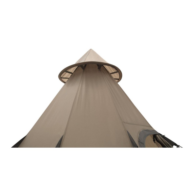 Tente indienne en toile Tente de camping en plein air avec auvent 3-4  personnes Tente pyramidale Installation instantanée facile Tente de pagode  tipi portable pour abri solaire, voyage, randonnée : : Sports