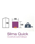 Abri de douche/toilette Silma Quick Eurovent - TRIGANO