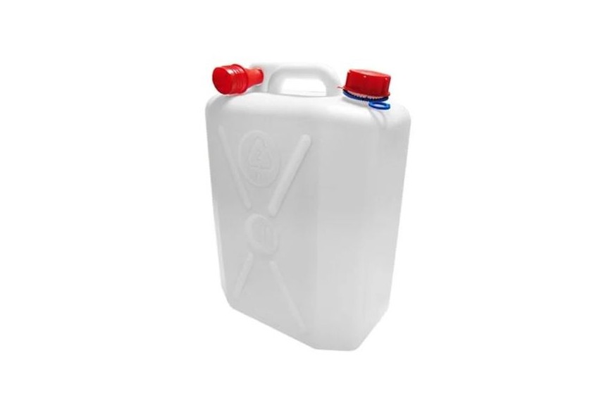 Jerrican plastique polyéthylène 5, 10 ou 20 litres avec bec verseur