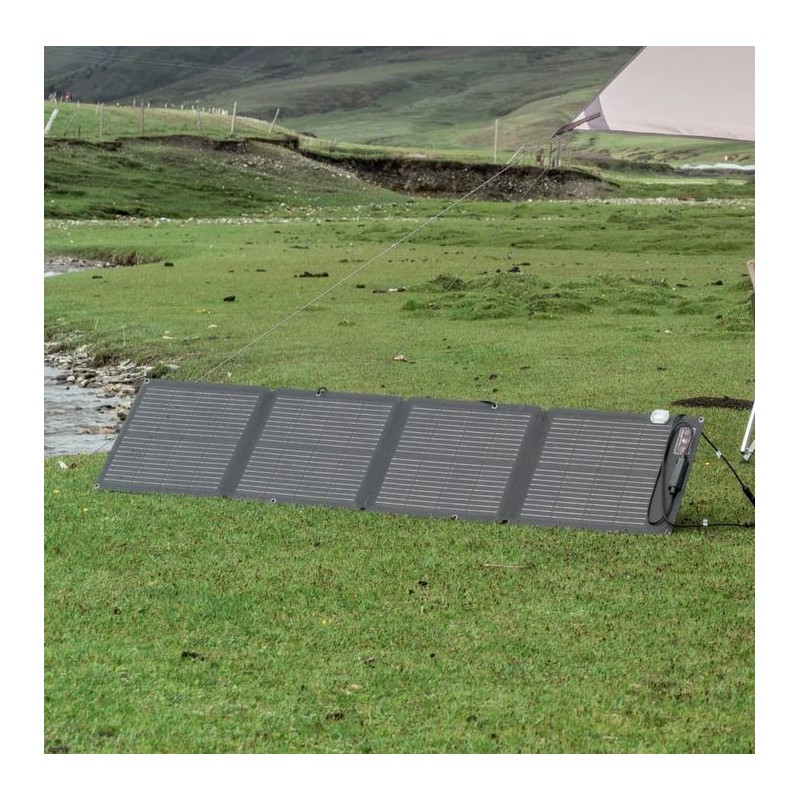 Panneau solaire portable 160W de la marque ECOFLOW - Latour Tentes et  Camping