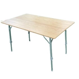 Table pliante bambou 140 cm / 6 places - DEFA